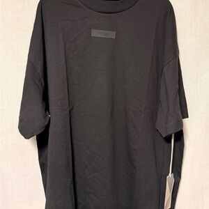 Fear of God Black Short Sleeve Tee